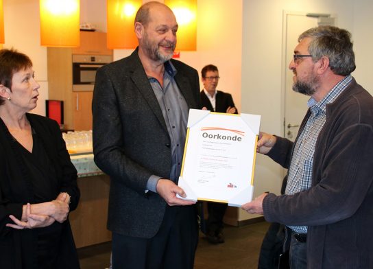 Tribute paid to those celebrating service anniversaries at New Years’ reception