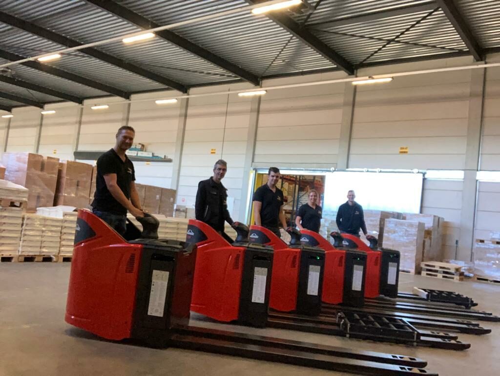 werken in het warehouse