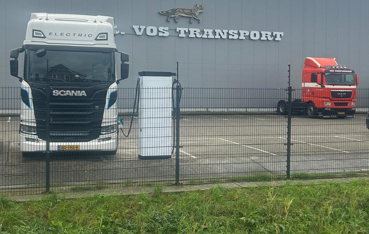 Vos Transport test elektrische Scania in de dagelijkse praktijk